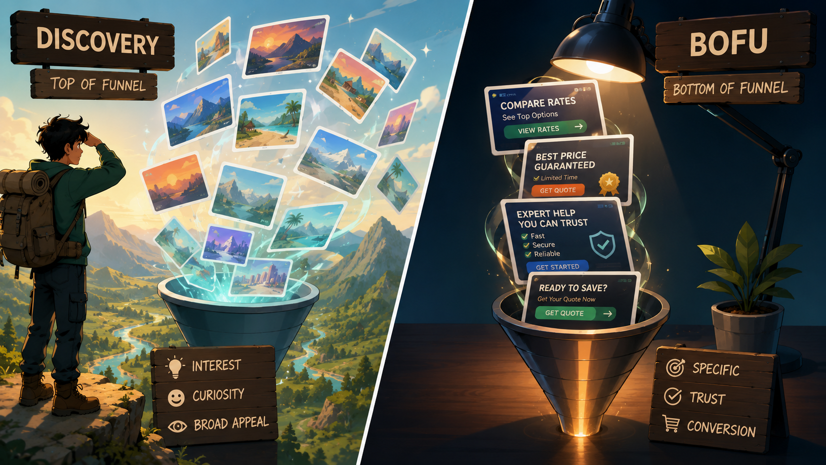 Discovery vs. BOFU Creatives: Why Your RSOC Funnel Needs Different Ads at Each Stage